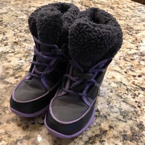 Little girls Sorel snow boots